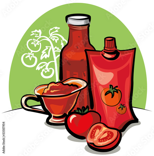 tomato sauce and ketchup