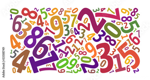 numbers photo