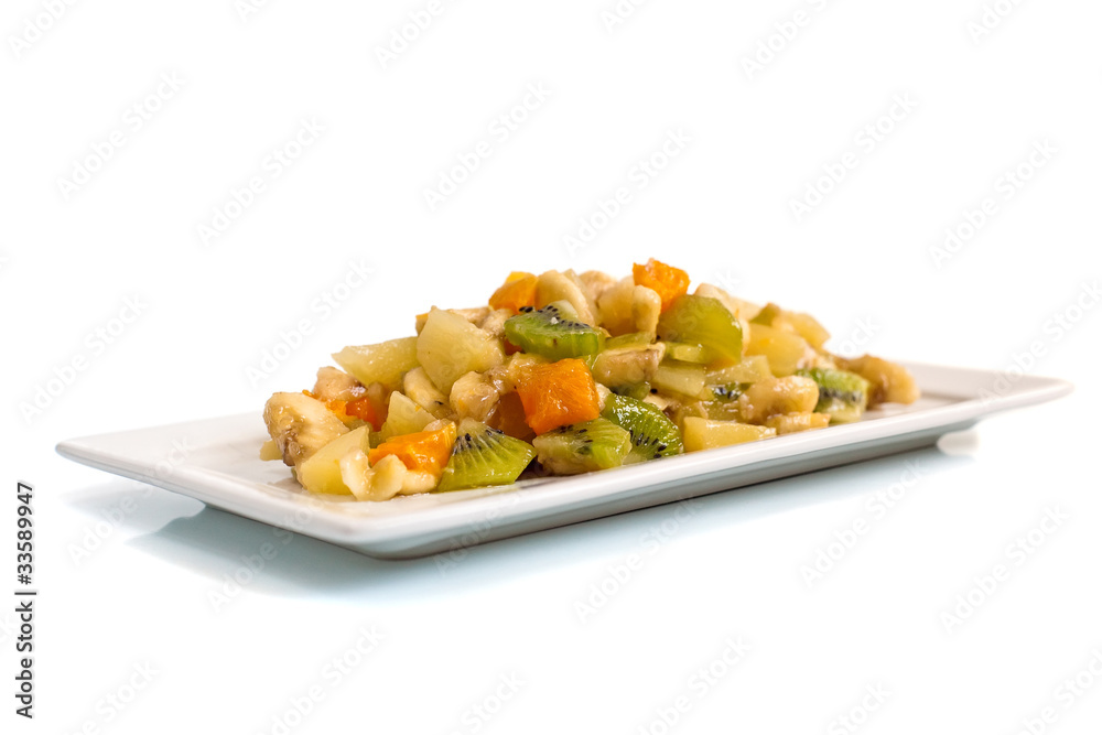Isolated Juicy Salad Isolated Juicy Salad