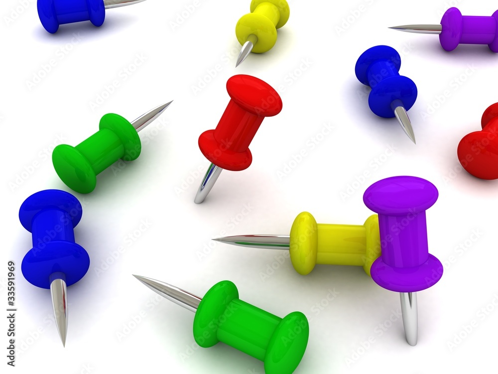 Set of Office Pins Set of Office Pins