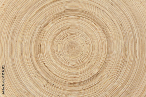 Fototapeta Naklejka Na Ścianę i Meble -  Abstract Natural Circular Bamboo Background