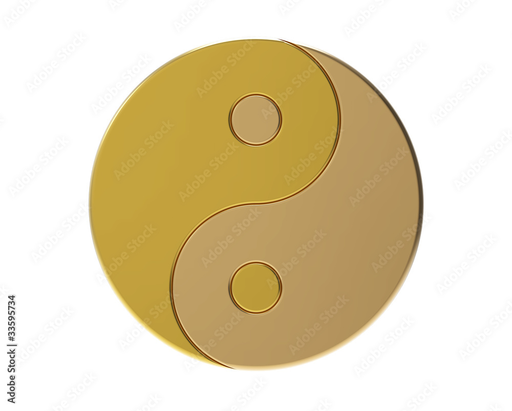 Fototapeta premium Yin-yang symbol