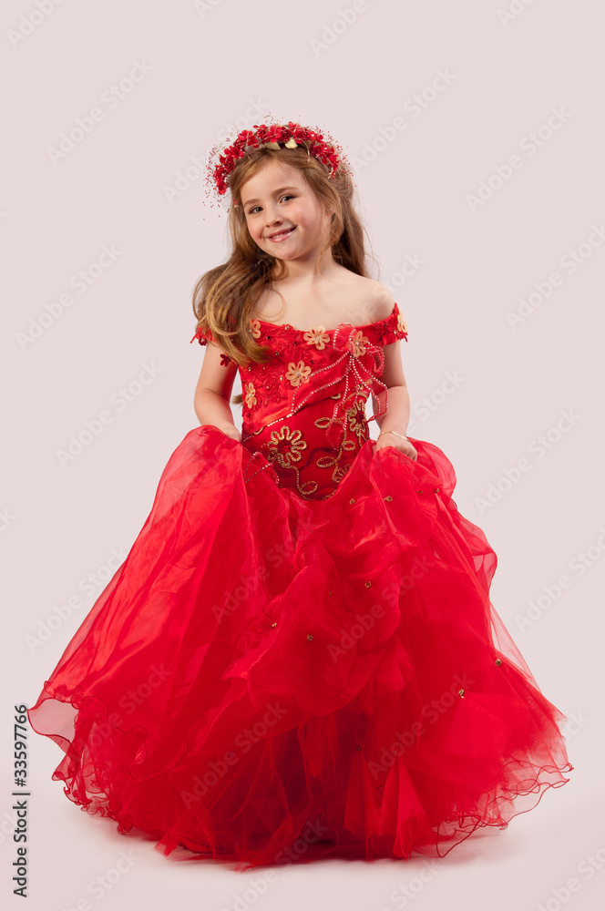 girl in a red dress girl in a red dress