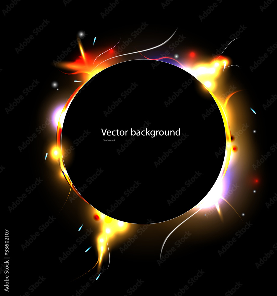 Obraz premium solar eclipse vector