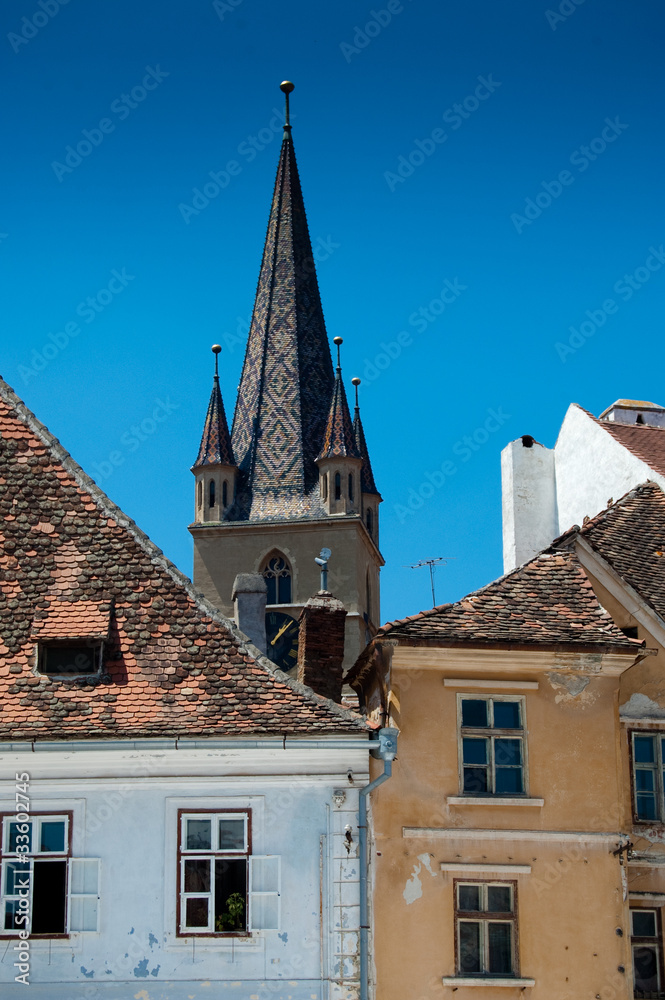 Sibiu old buildings