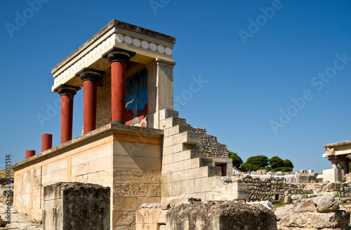 Remainings of ancient Knossos
