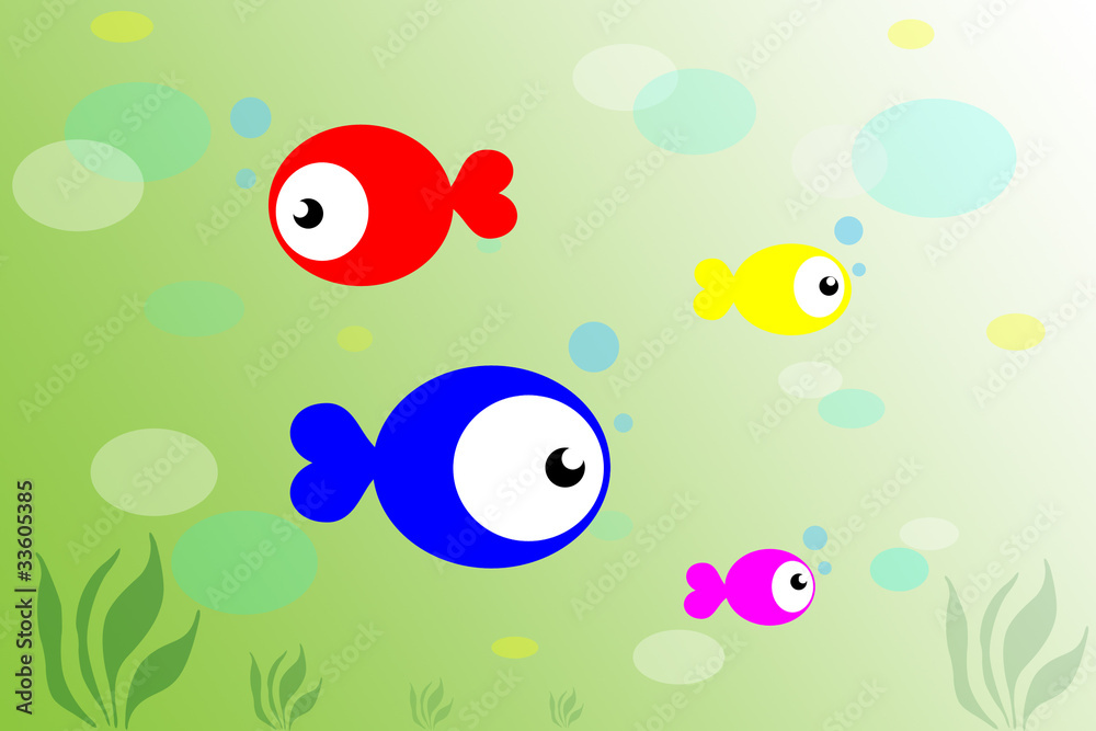 Fish in sea