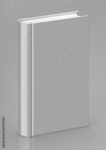 White plain book for graphic design