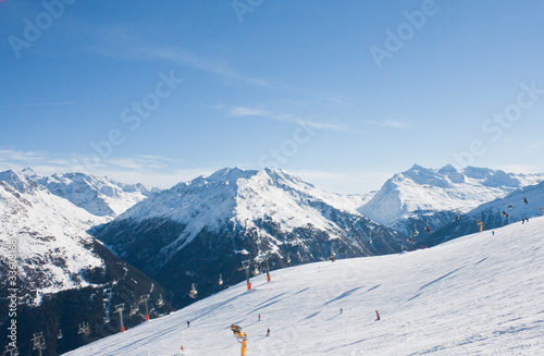 Ski resort  Solden. Austria © Nikolai Korzhov