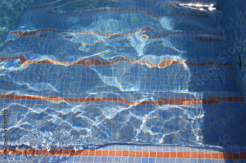 Clear Water in a Swimming Pool