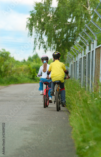 Walk on bicycles