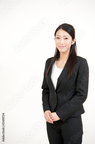 a portrait of asian businesswoman