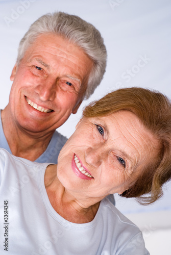 cute elderly couple