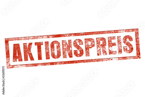 AKTIONSPREIS stempel