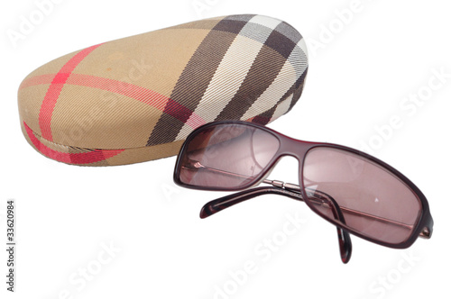 Stylish sunglasses with box
