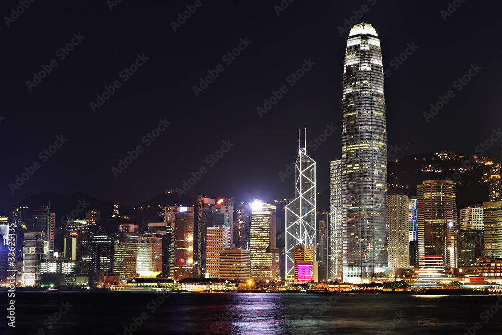 Fototapeta premium Hong Kong at night