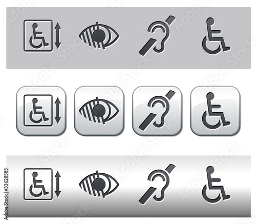 Icônes handicap