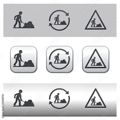 Icônes travaux