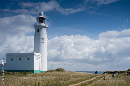 Hurst point lighthouse Hampshire England