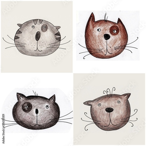 Cats - Artwork #33630589