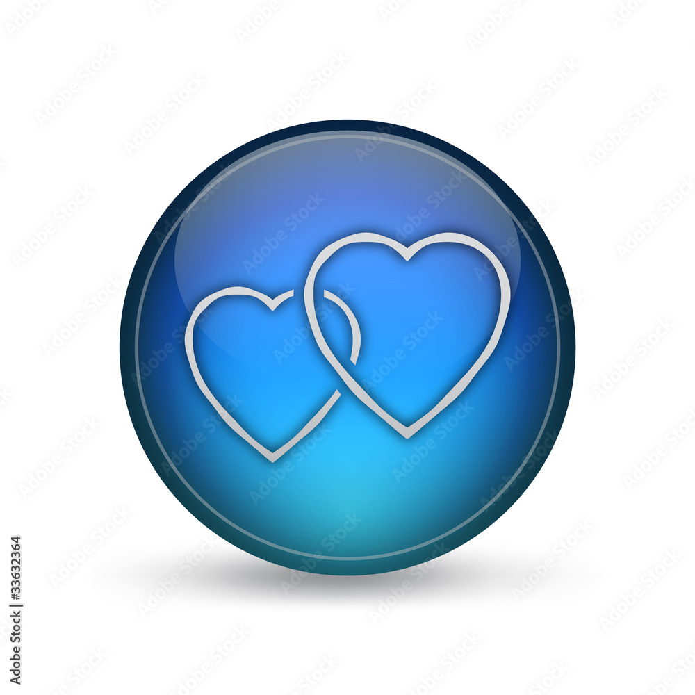 Intertwined Hearts Icon Intertwined Hearts Icon
