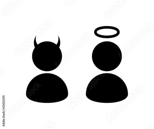 Angel and Devil Avatars
