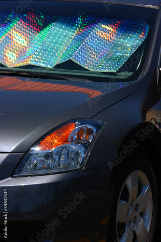 Windshield sun shades new technology