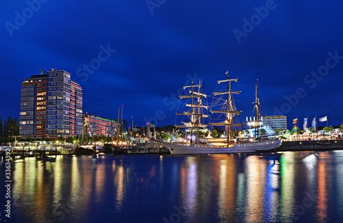 Segelschiff im Kieler Hafen