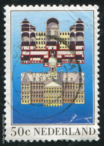 Photography postage stamp