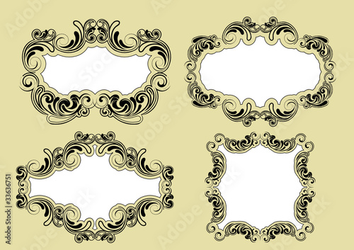 Background frame set