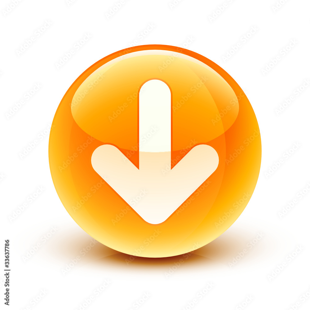 icône flèche bas / arrow icon
