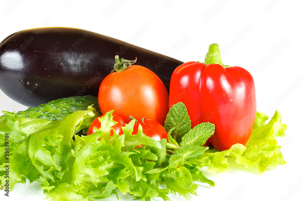 fresh and juicy vegetables isolated fresh and juicy vegetables isolated