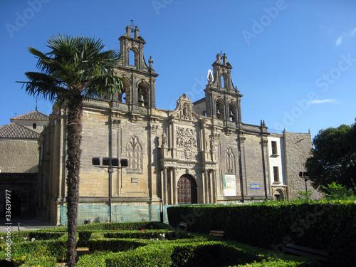 Sta Maria church in Ubeda Jaen province Spain Europe