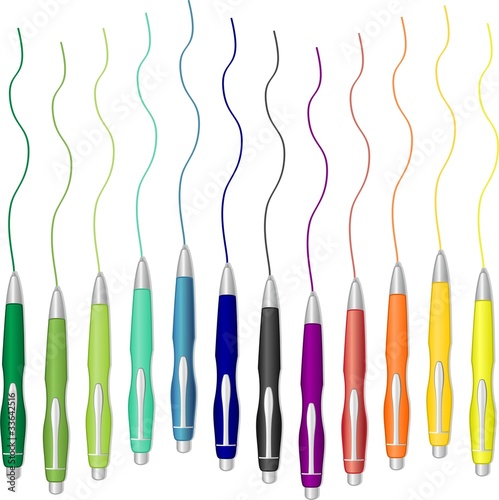Penne colorate
