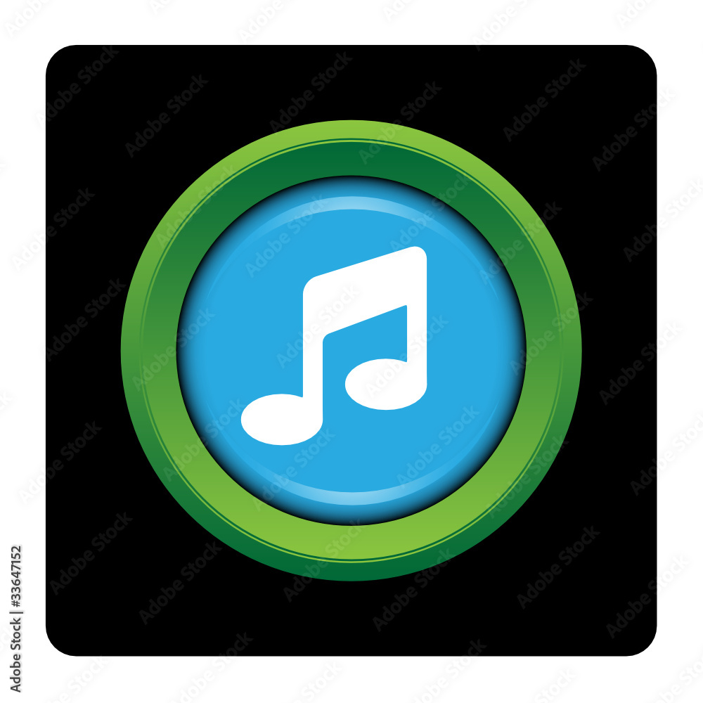 Internet, bouton, logo, picto, musique, note, chanson, art Internet, bouton, logo, picto, musique, note, chanson, art