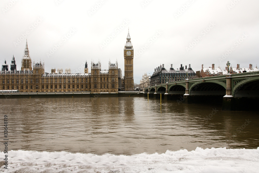 Snow Covered Westminster