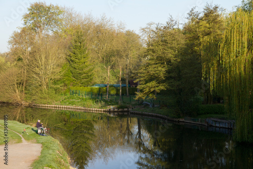 Le Canal de la Somme à Lamotte-Brebière