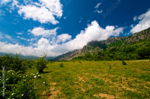 ghost valley in Crimea, Ukraine