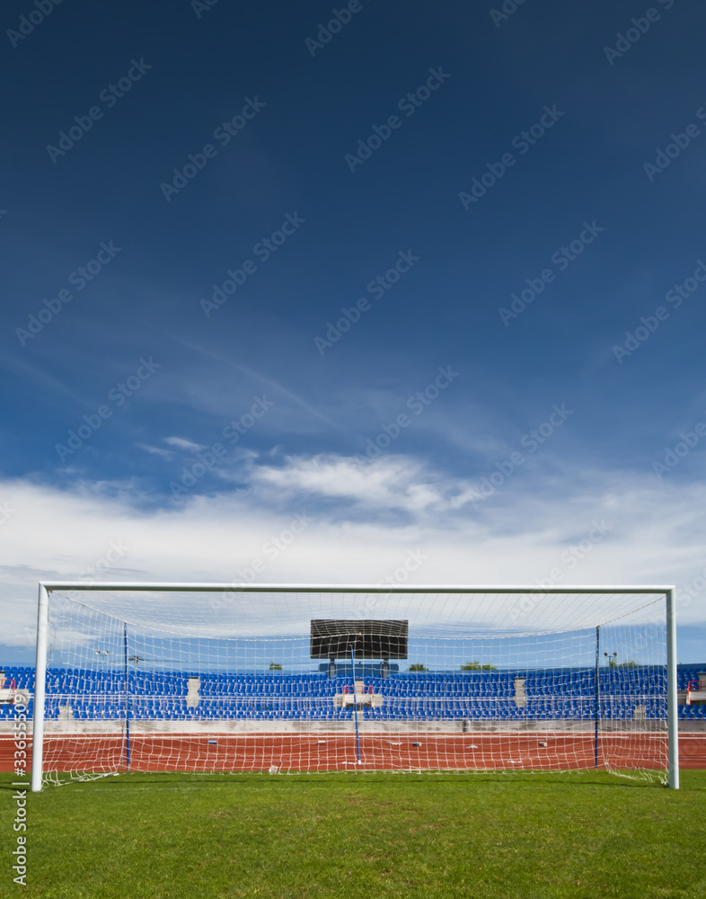 Soccer or football stadium