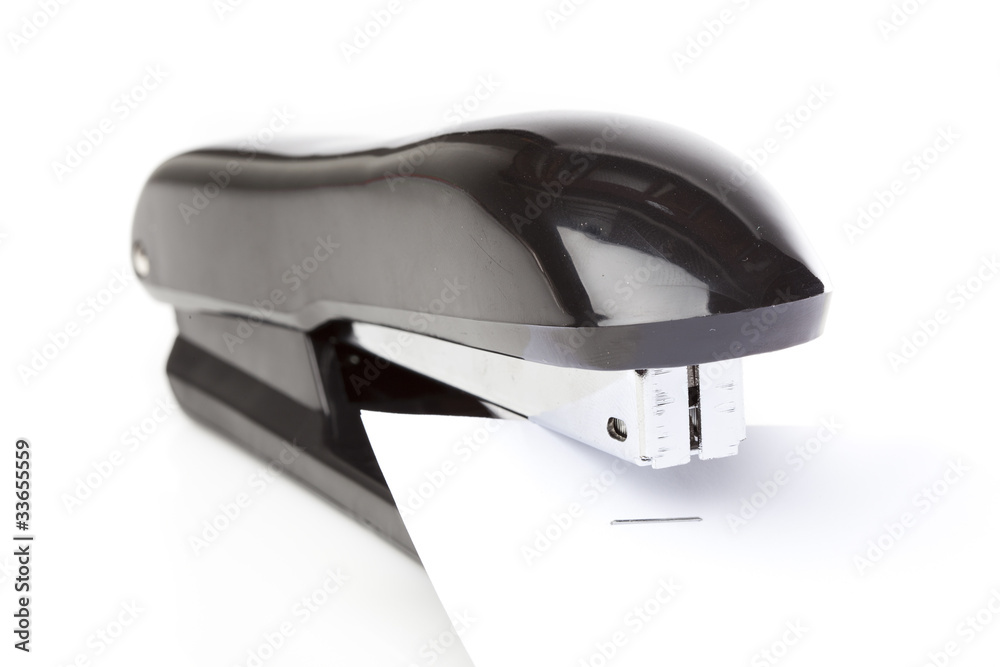 Fototapeta premium A black stapler