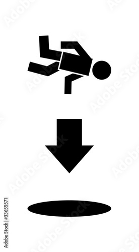 Falling Down a Hole
