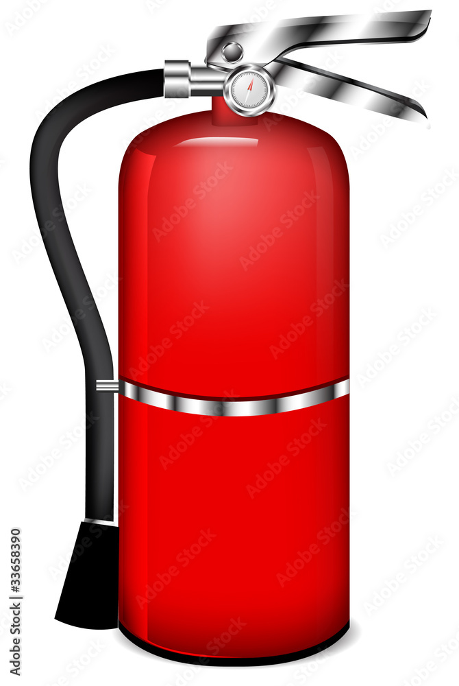 fire extinguisher isolated on white background fire extinguisher isolated on white background