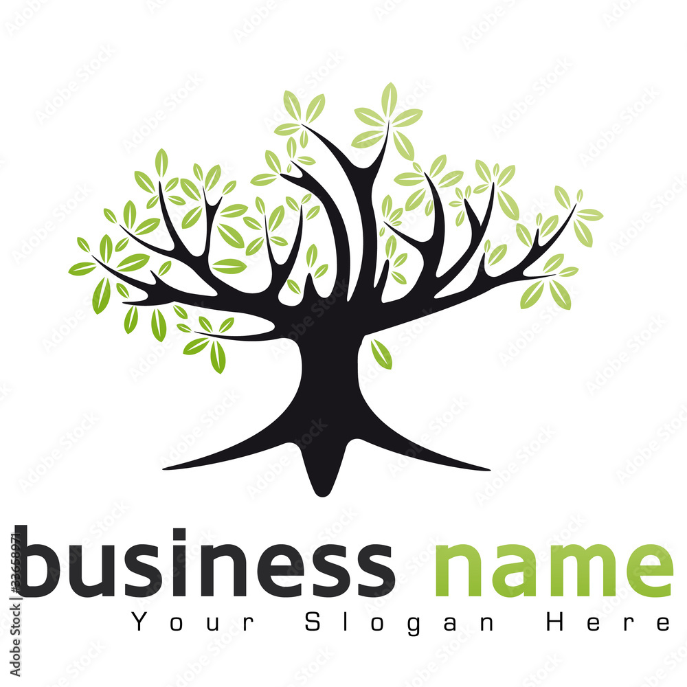 Fototapeta premium logo arbre