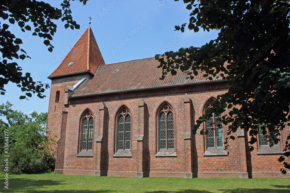 Martinkirche in Hittbergen (Lüneburg, Niedersachsen)