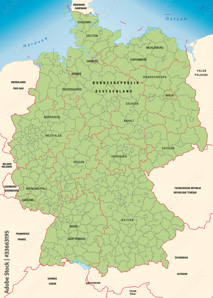 Deutschland Landkreise