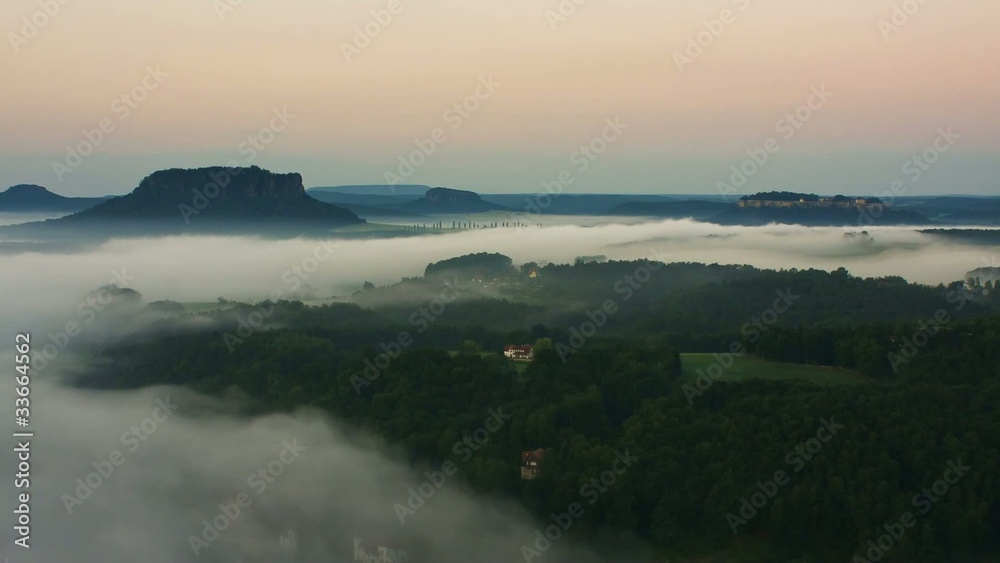 mist in the valley mist in the valley