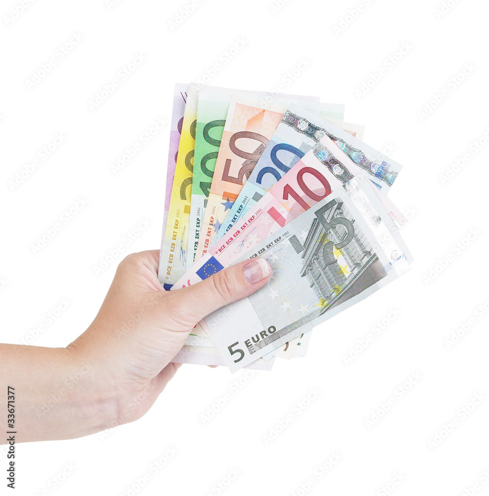 Different notes are in womanish hands Different notes are in womanish hands