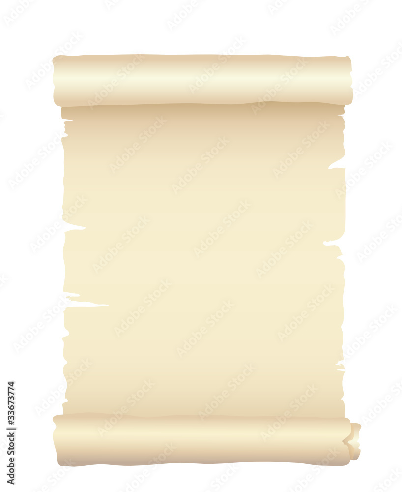 Fototapeta premium Schriftrolle