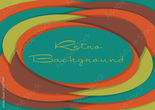 Retro Background in vector format.