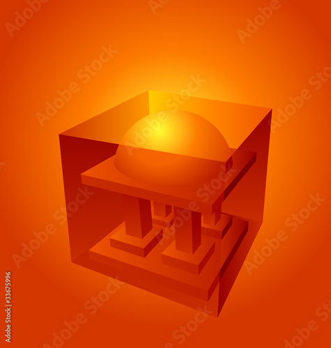 mosque logo element